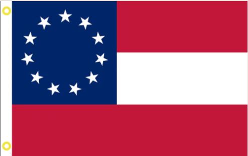 11 Star 1st National Confederate – Patriotic Flags