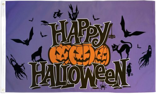Happy Halloween (Purple)