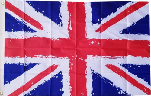 Union Flag Paint Splatter