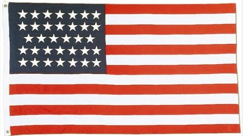 34 Star US Flag